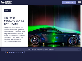 'thedetroitbureau.com' screenshot