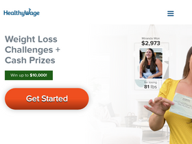 'healthywage.com' screenshot