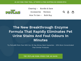 pet-lab.com.au homepage screenshot