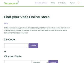 'securevetsource.com' screenshot