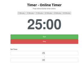 'online-timer.net' screenshot