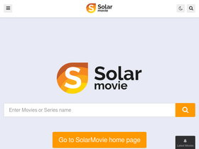 Solarmovie official online site