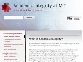 integrity.mit.edu