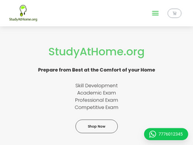 'studyathome.org' screenshot