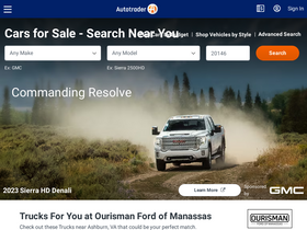 'autotrader.com' screenshot