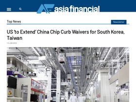 'asiafinancial.com' screenshot