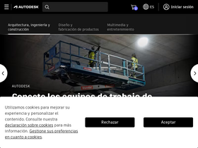 'autodesk.es' screenshot