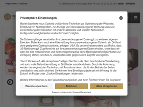 'my-marien-apotheke.de' screenshot