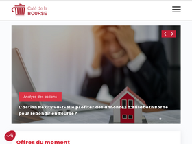 'cafedelabourse.com' screenshot