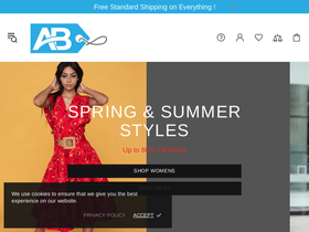 authenticbargains.com homepage screenshot