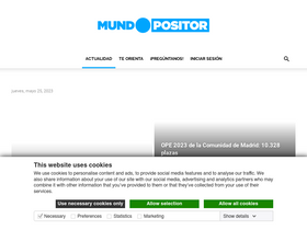 'mundopositor.info' screenshot