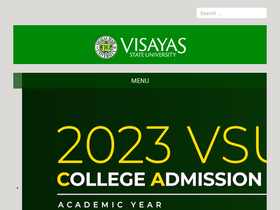 'vsu.edu.ph' screenshot