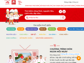 'monngonmoingay.com' screenshot