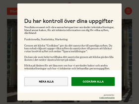 'nordiskamuseet.se' screenshot