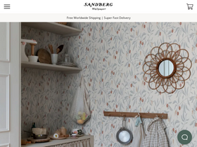 'sandbergwallpaper.com' screenshot