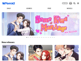 'netcomics.com' screenshot