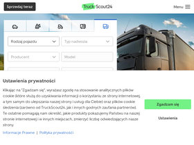 'truckscout24.pl' screenshot