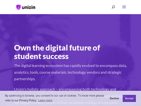 'unizin.org' screenshot