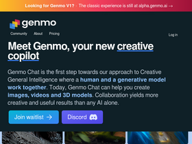 Genmo AI - Transform text or images into professional videos effortlessly with AI.