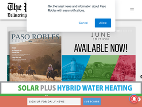 'pasoroblespress.com' screenshot