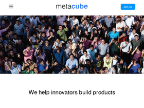 'metacube.com' screenshot