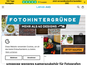 'lens-aid.de' screenshot