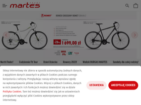 'sklepmartes.pl' screenshot