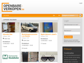 'openbare-verkopen.be' screenshot