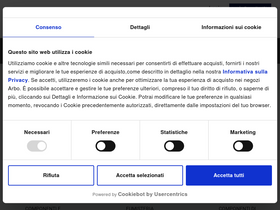 'arbo.it' screenshot