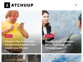 'atchuup.com' screenshot