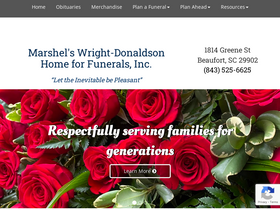 'marshelswrightdonaldson.com' screenshot