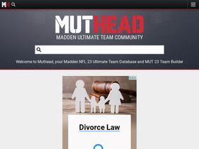 'muthead.com' screenshot