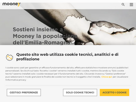 'mooney.it' screenshot