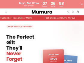 mumuraco.com homepage screenshot