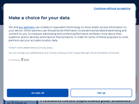 'meteo-bruxelles.be' screenshot