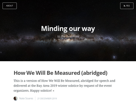 'mindingourway.com' screenshot