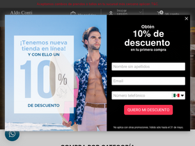 'aldoconti.com' screenshot