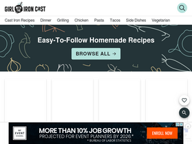 'girlwiththeironcast.com' screenshot