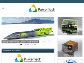 'powertechsystems.eu' screenshot