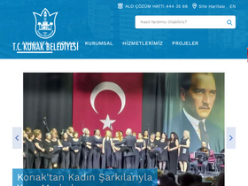 'konak.bel.tr' screenshot
