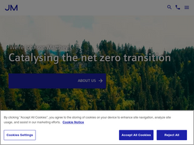 'matthey.com' screenshot