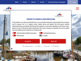 'carolinensiel.de' screenshot