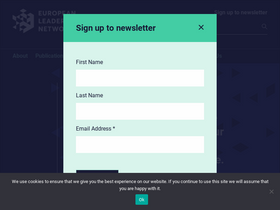 'europeanleadershipnetwork.org' screenshot