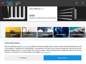 'archiexpo.fr' screenshot