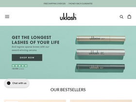 'uklash.com' screenshot