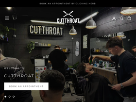 cutthroat homepage screenshot