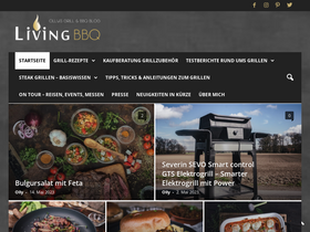'livingbbq.de' screenshot