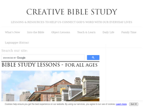 'creativebiblestudy.com' screenshot