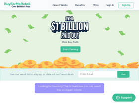 'buyformeretail.com' screenshot