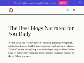 'oldpodcast.com' screenshot